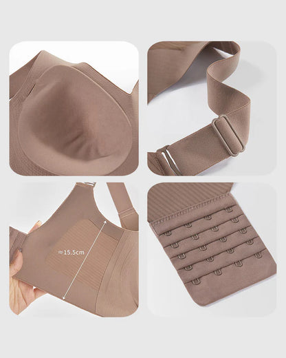 Soutien-Gorge Confort Sans Fil – 4 Rangées